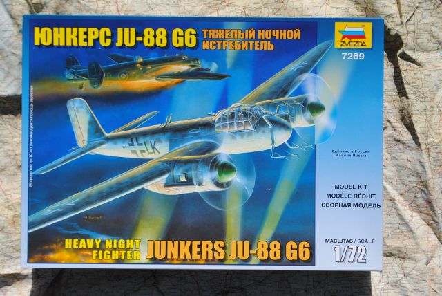 Zvezda 7269   Junkers Ju 88 G-6 Heavy Night Fighter